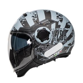 Capacete GP Tech OP13A Zoom Camuflado Azul_01